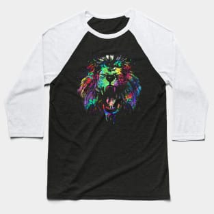 Technicolor Lion Baseball T-Shirt